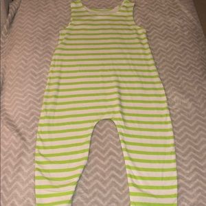 June & January Wasabi Stripe Tank Jumper 2t